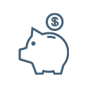 icono descriptivo Reducción de costos